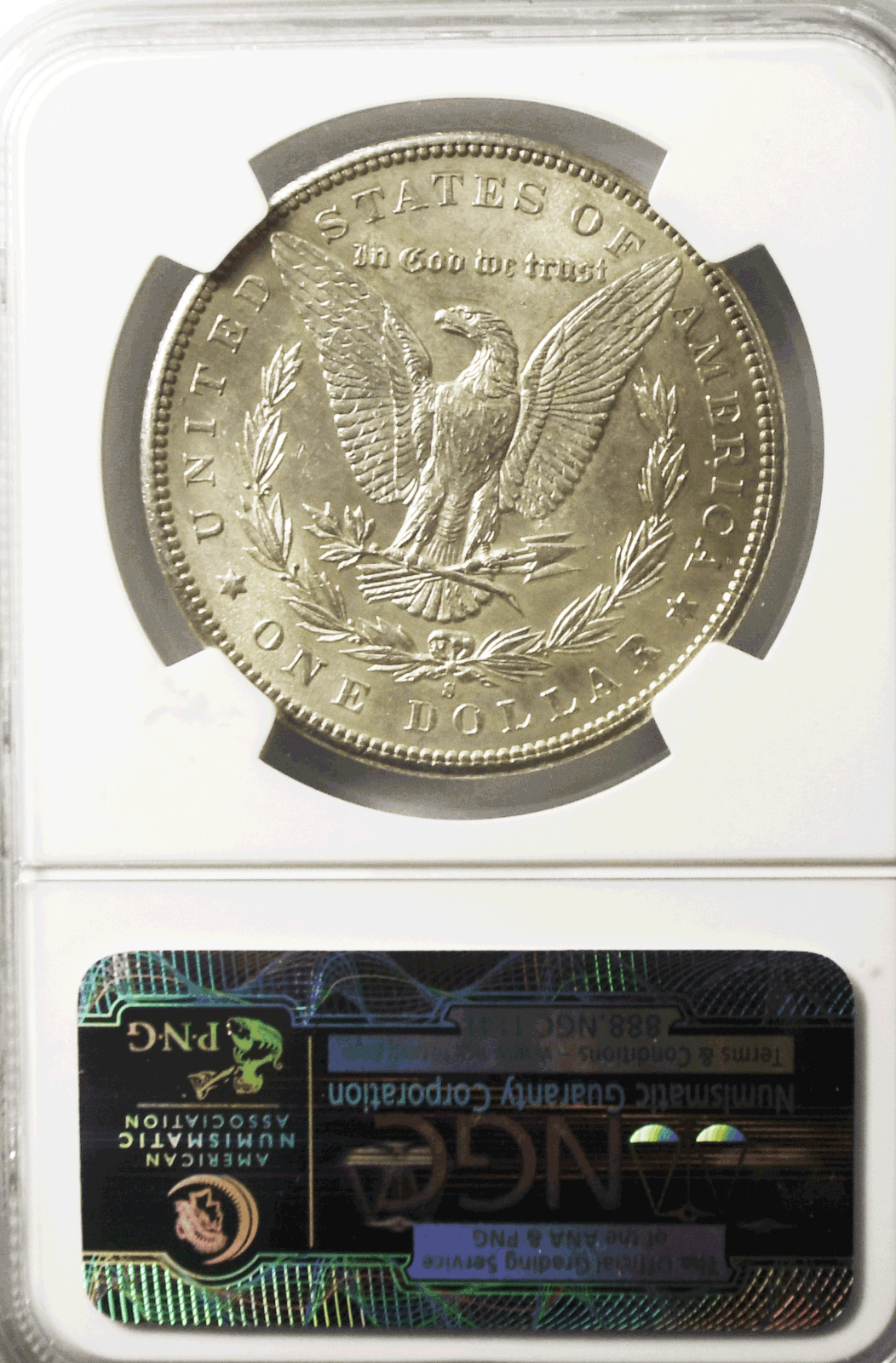1899 S $1 Morgan Silver Dollar MS62 NGC Uncirculated San Francisco