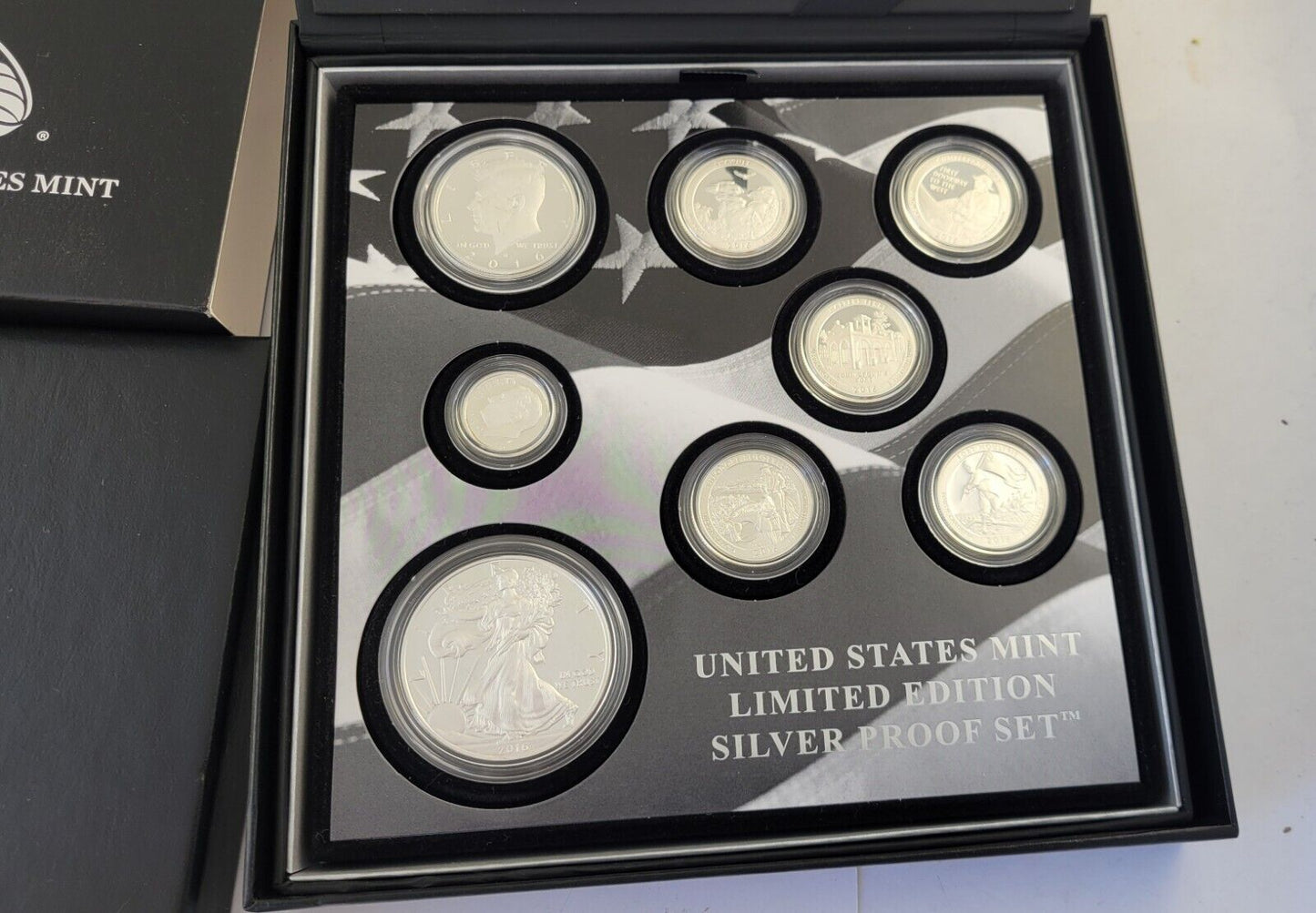 2016 US Mint Limited Edition Silver Proof Set w/Box & COA