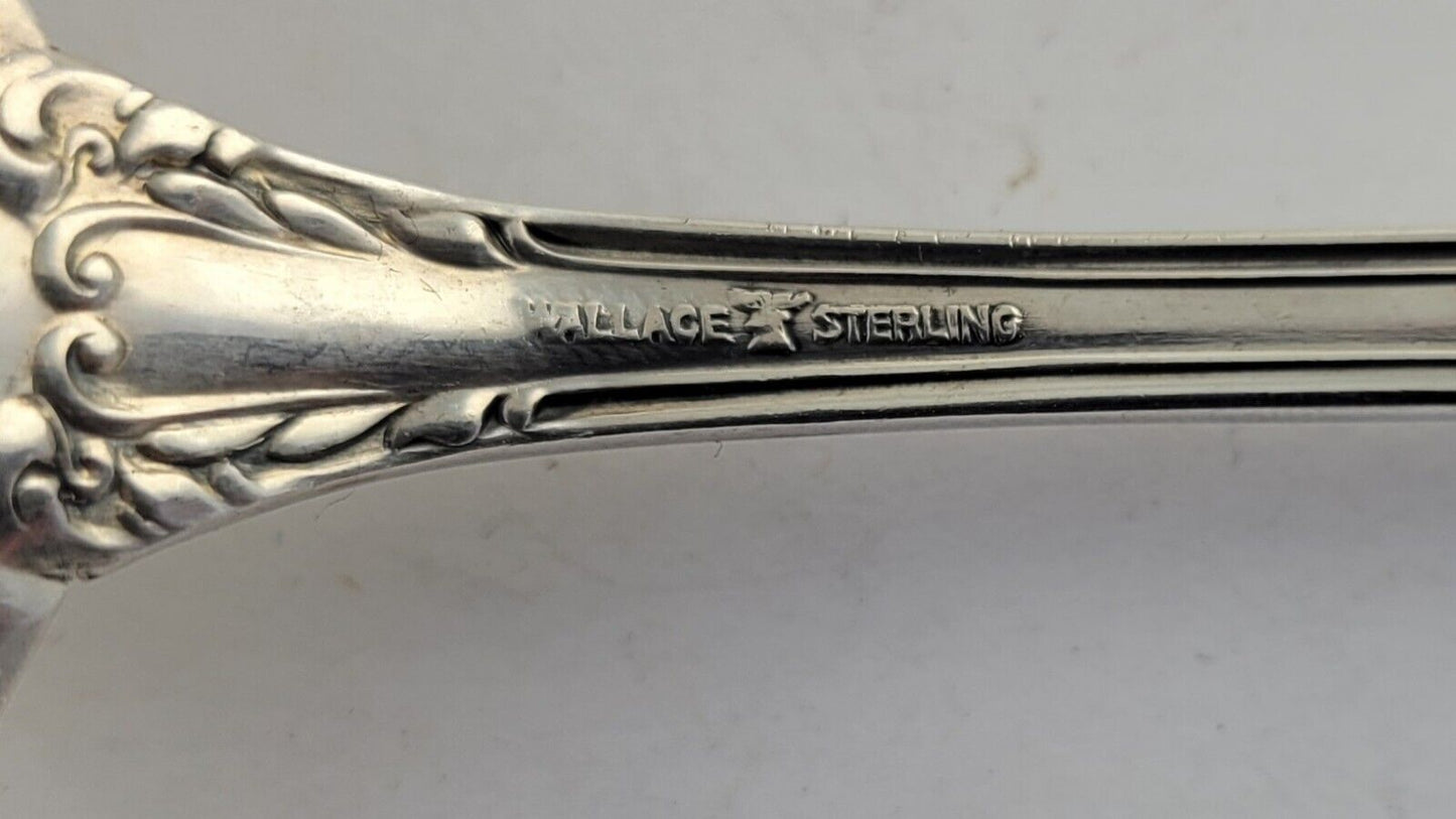 Lucerne by Wallace Sterling Silver 8 1/4" Slotted Solid Serving Spoon 1.9oz.