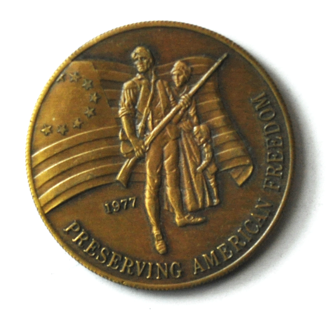 American Veteran Honoring Preserving Freedom 1977 39mm