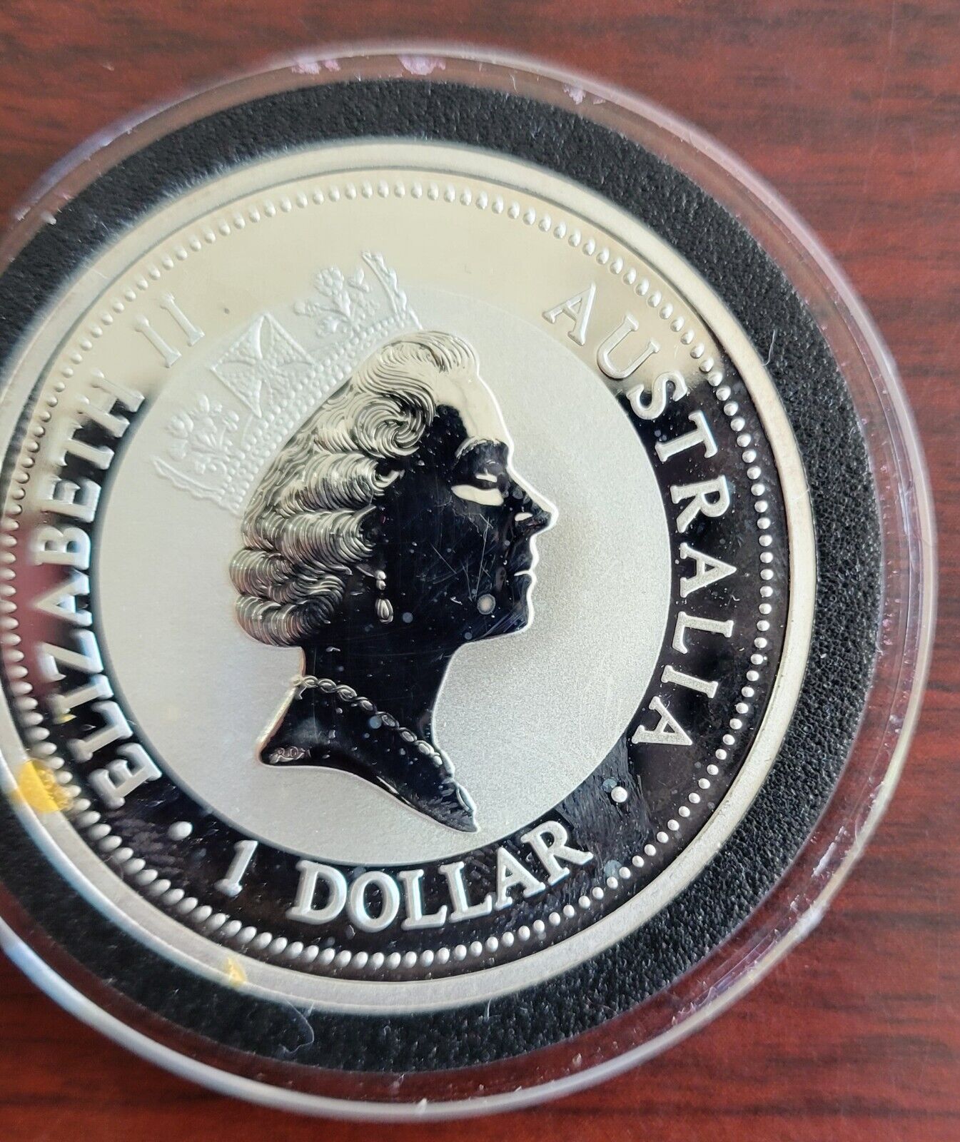1998 Australian Kookaburra 1oz. Silver .999 Fine Dollar Coin