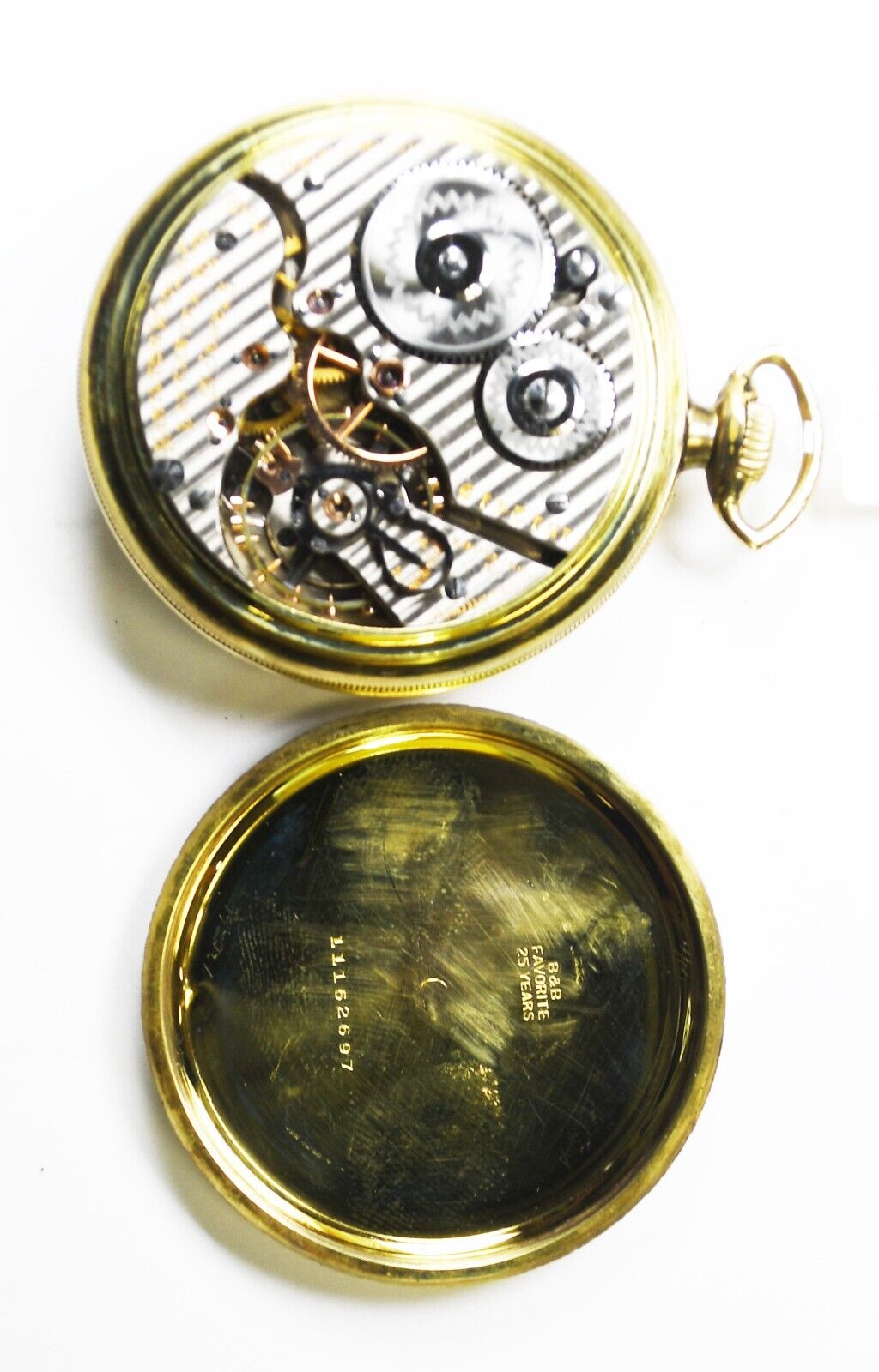 1920 Hamilton Grade 992 Size 16 25yr GF Open Face Pocket Watch 21j Railroad