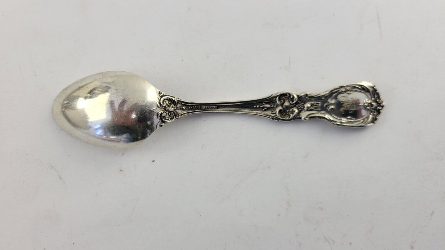 Francis I by Reed & Barton Sterling Silver 4 1/4" Demitasse Spoon .57oz.