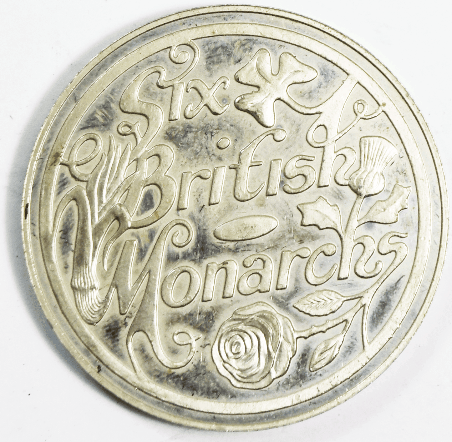 George V  1910-1936 Six British Monarchs Medal 38mm