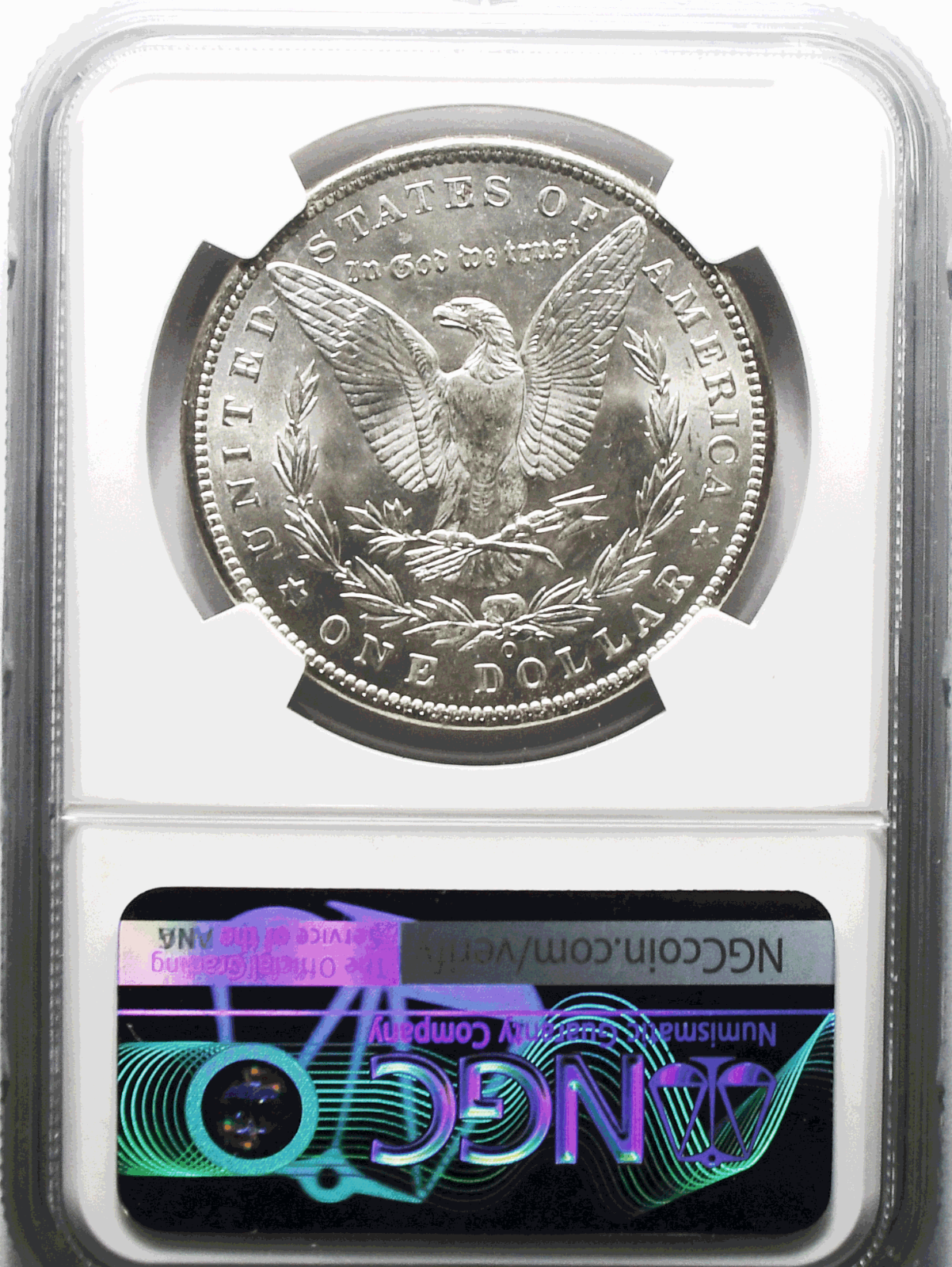 1900 O $1 Morgan Silver Dollar MS62 NGC Uncirculated New Orleans