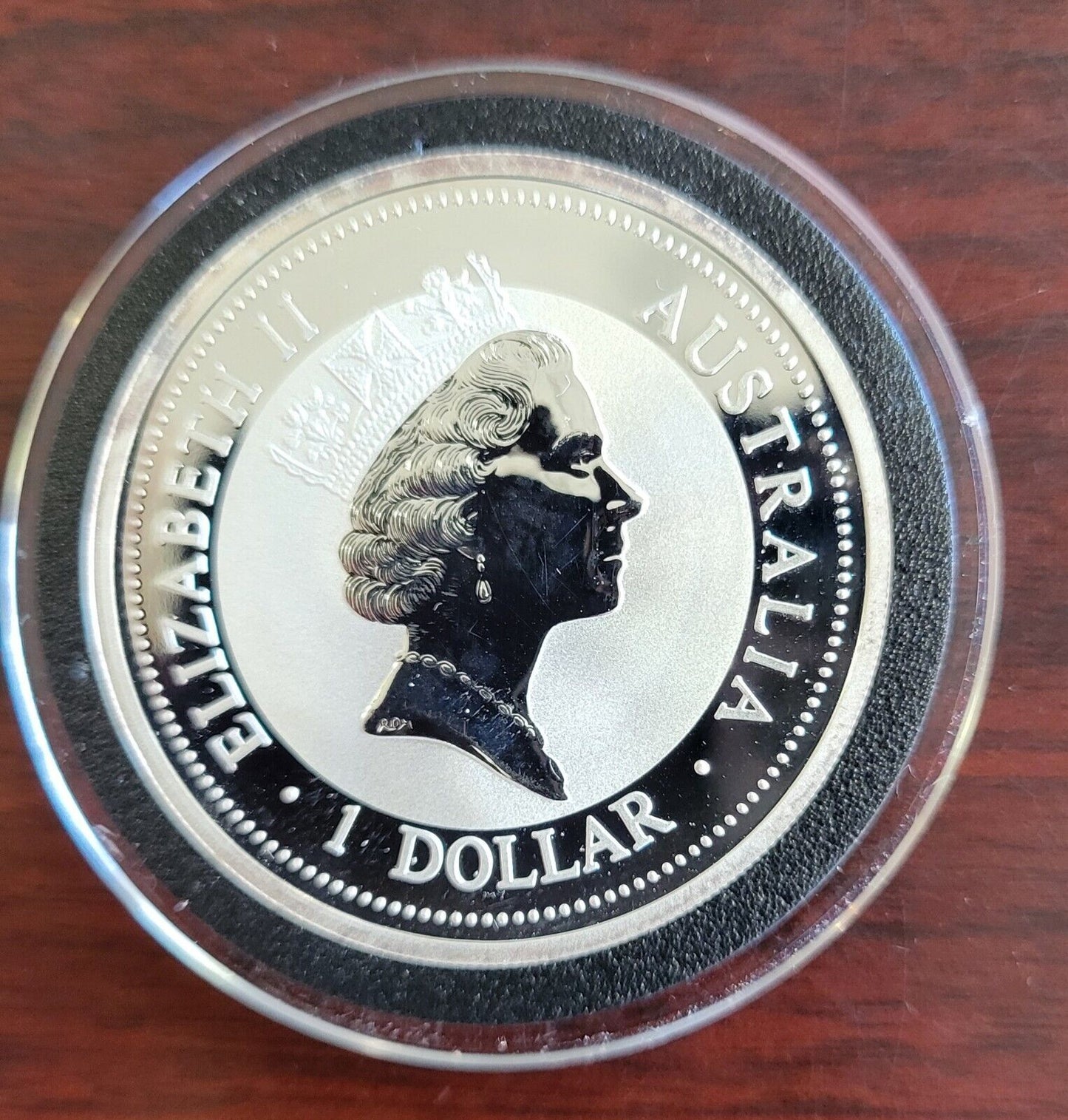 1995 Australian Kookaburra 1oz. Silver .999 Fine Dollar Coin