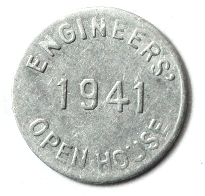 1941 Kansas State Aluminum Engineers Open House College 21mm