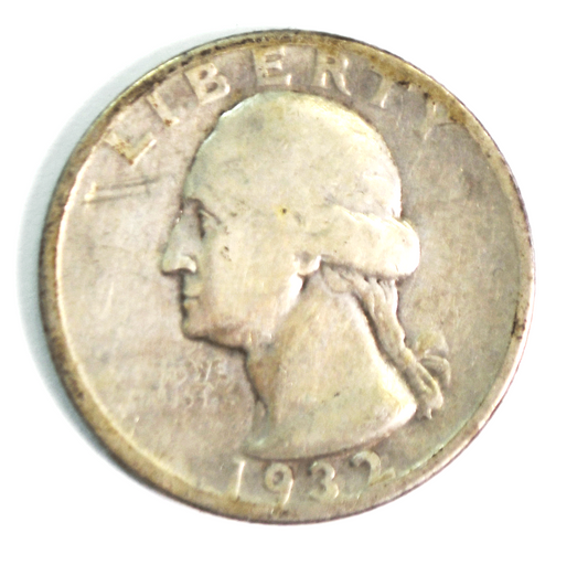 1932 D 25c Washington Silver Quarter Dollar Denver