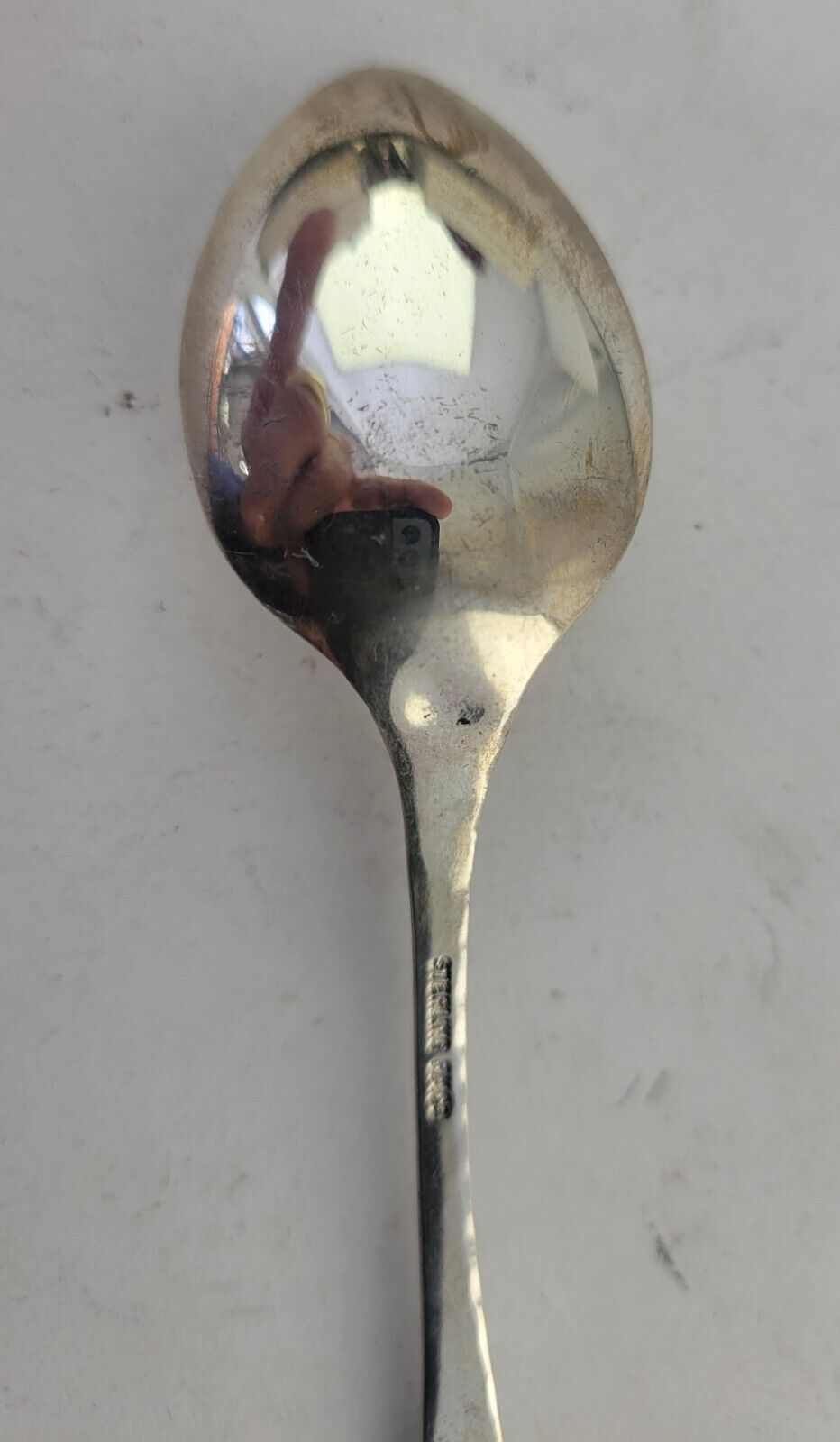 Enameled Bermuda 4 3/4" Sterling Silver Souvenir Spoon .38oz. by Breadner Mfg Co
