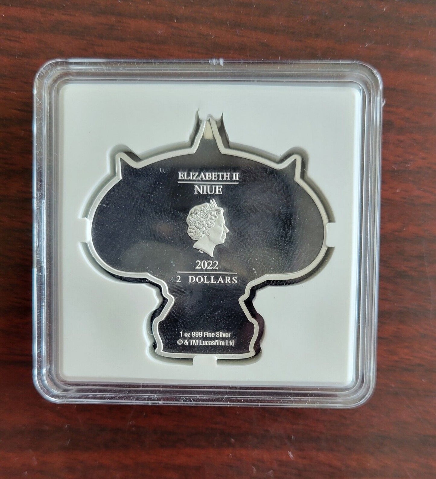 2022 Niue Star Wars 12. Padme Amidala Chibi 1 oz .999 Fine Silver Proof Boxed