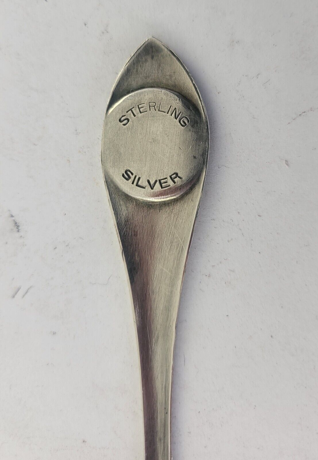 Will Rogers Memorial Claremore Oklahoma Sterling 4 1/2" Souvenir Spoon .39oz.