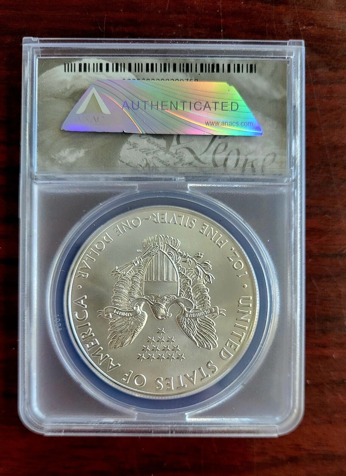 2014 (P) $1 American Silver Eagle ANACS MS69 Silver Dollar .999 Fine Silver 1oz.
