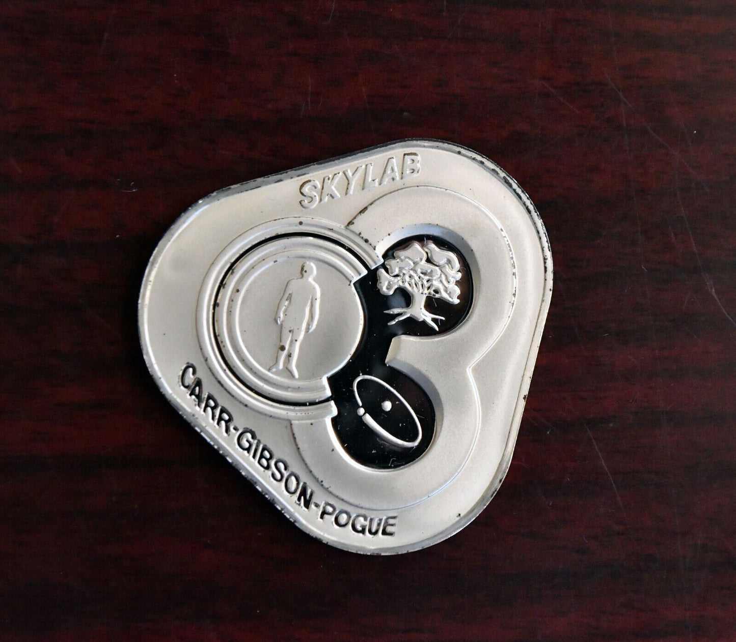 Syklab 3 Sterling Franklin Mint Proof Struck Nov.16th 1973 Space Flight Emblem