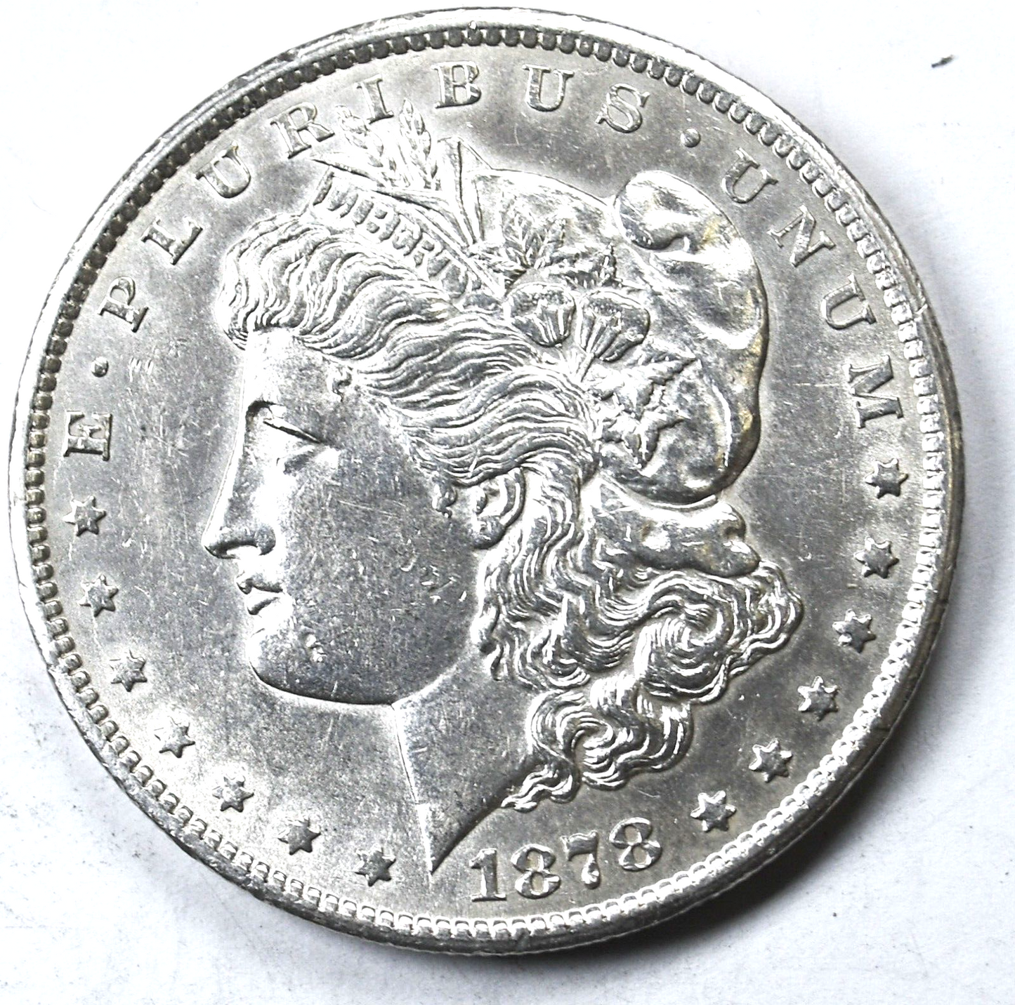 1878 CC $1 Morgan Silver One Dollar Rare Carson City AU
