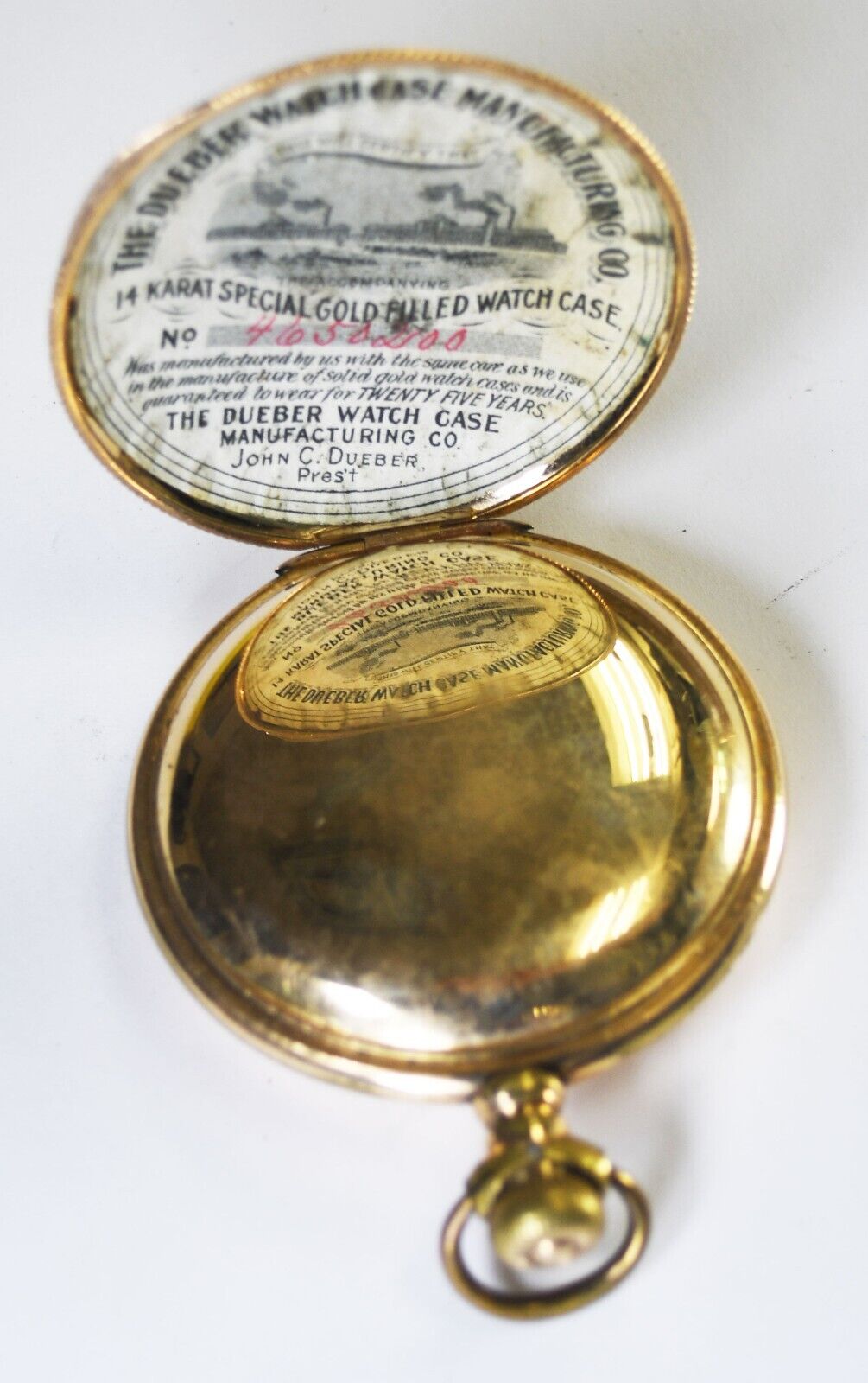 1891 Illinois Size 18 Gold Filled Hunters Case Pocket Watch Grade 51