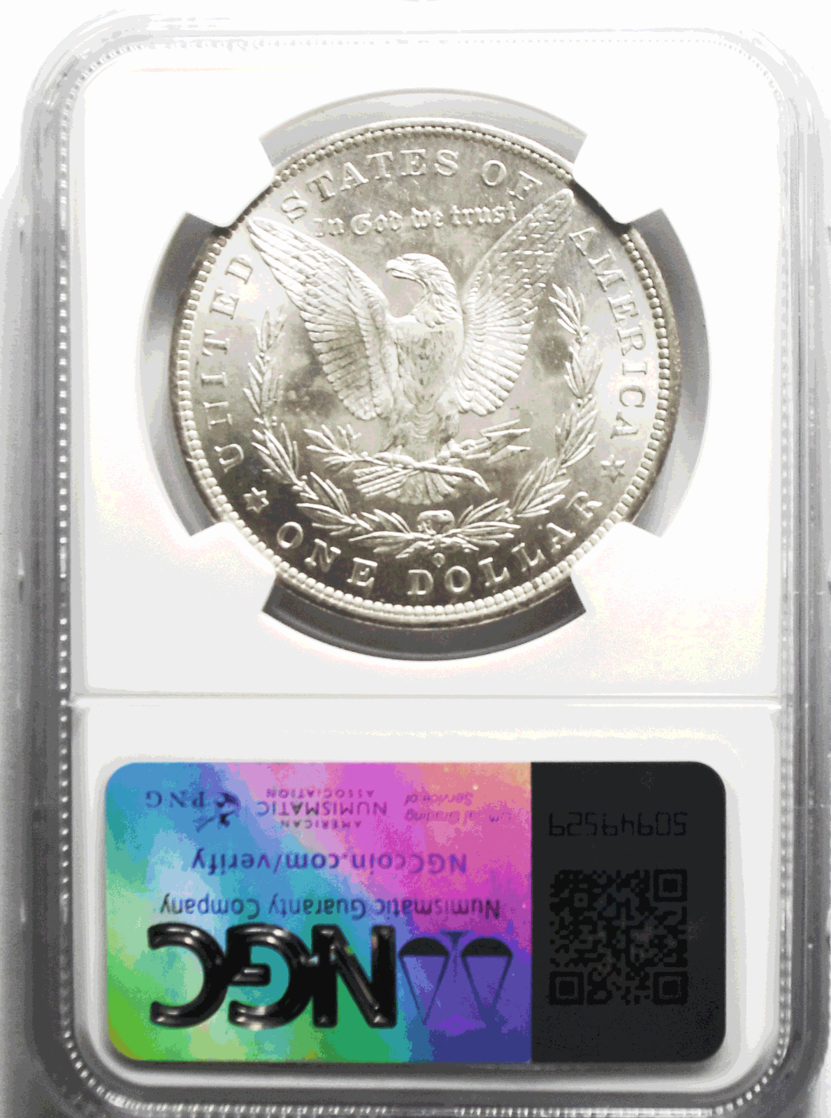 1884 O $1 Morgan Silver Dollar MS62 NGC Uncirculated New Orleans