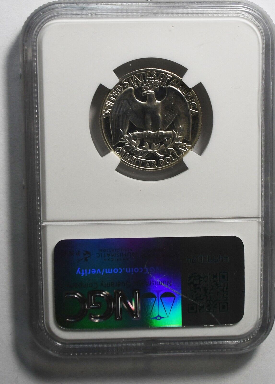 1958 25c Washington Proof Silver Quarter Dollar NGC PF66