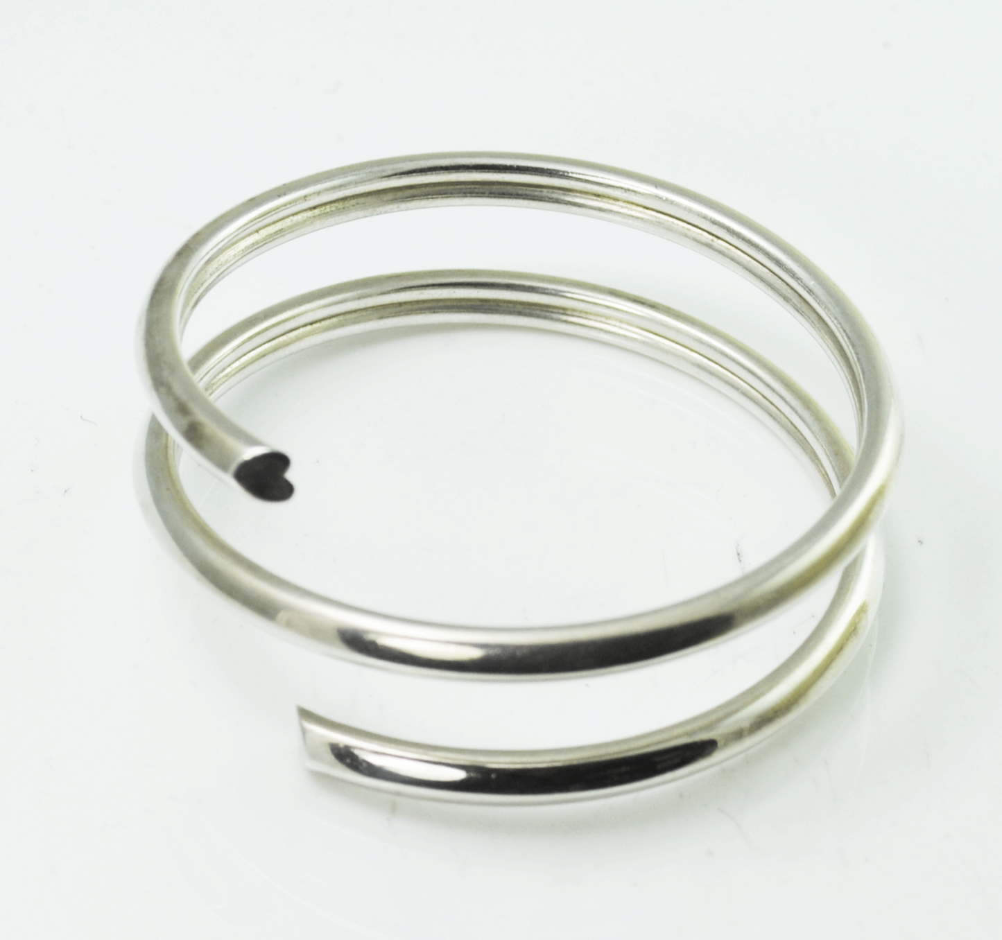 Sterling Tiffany & Co Paloma Piccaso Wrap Around Bypass Bar Bracelet 2-3/4"