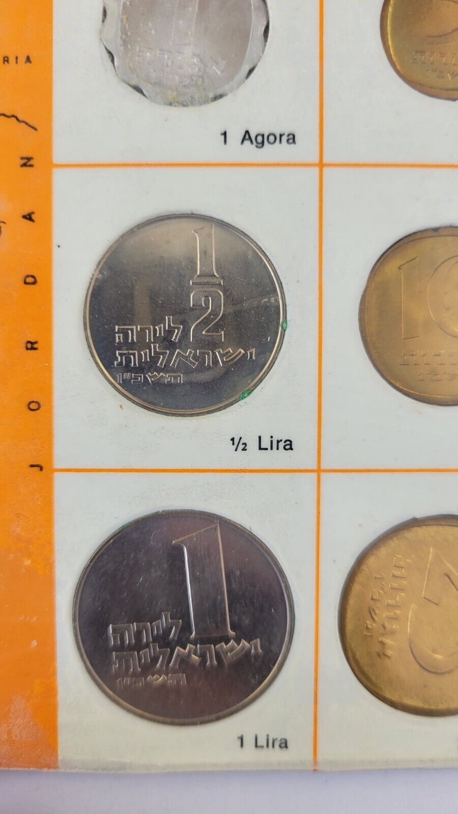 1966 Israel Proof-Like Issues Tel Aviv Mint 6 Coins Set Collection
