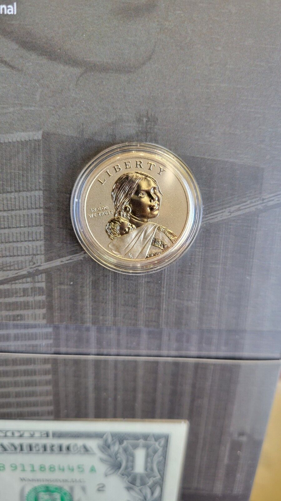 2015 & 2016 Mohawk Ironworkers, Code Talkers American $1 Coin & Currency Sets