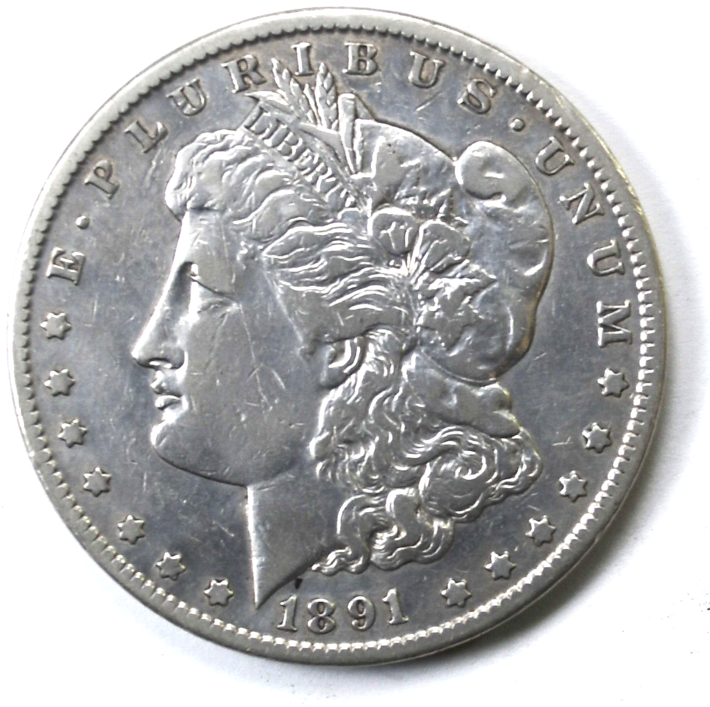 1891 CC $1 Morgan Silver One Dollar Rare Carson City
