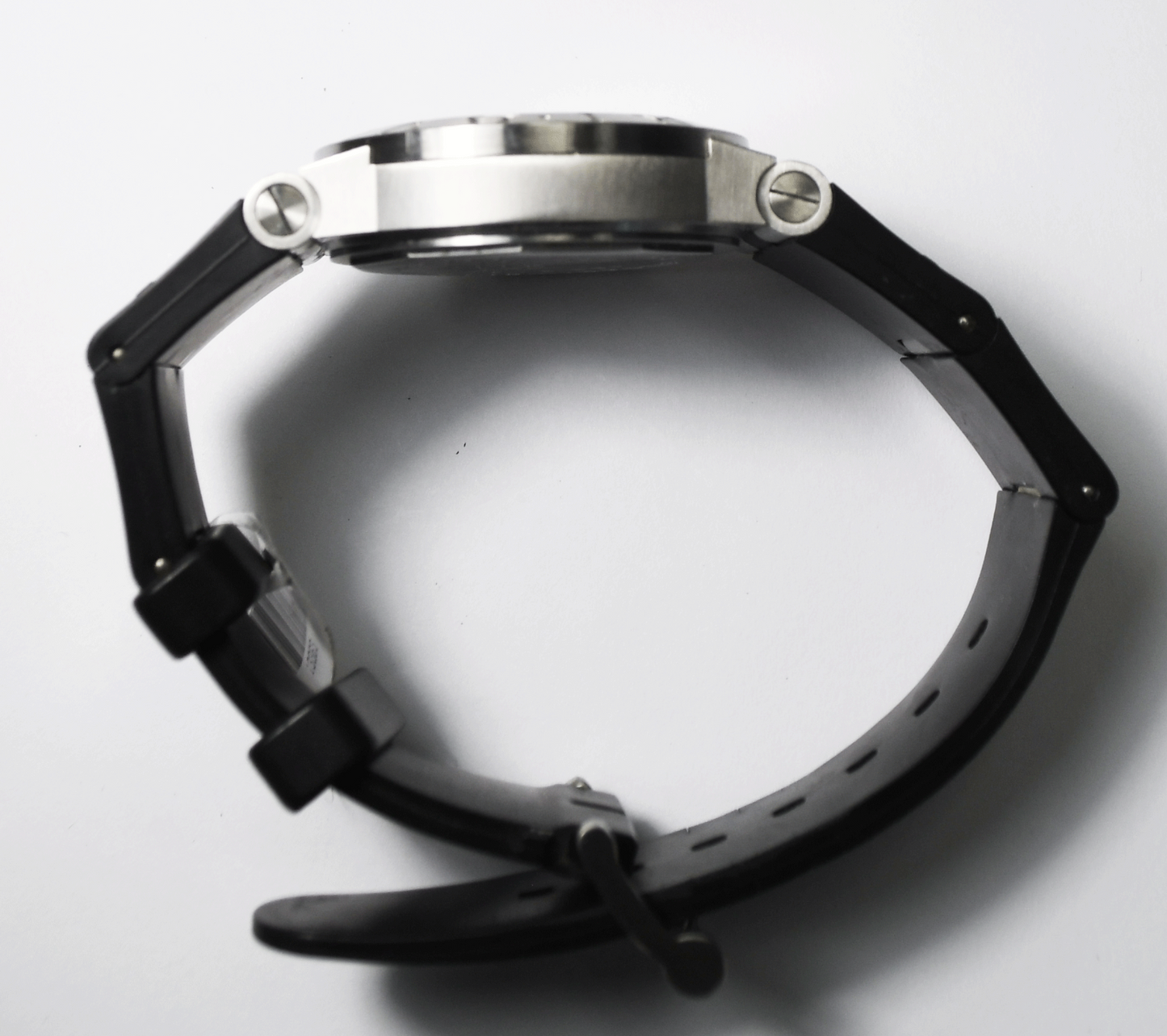 Men's Bvlgari Automatic 36mm Stainless CH35S Black Dial Diagono Chronograph