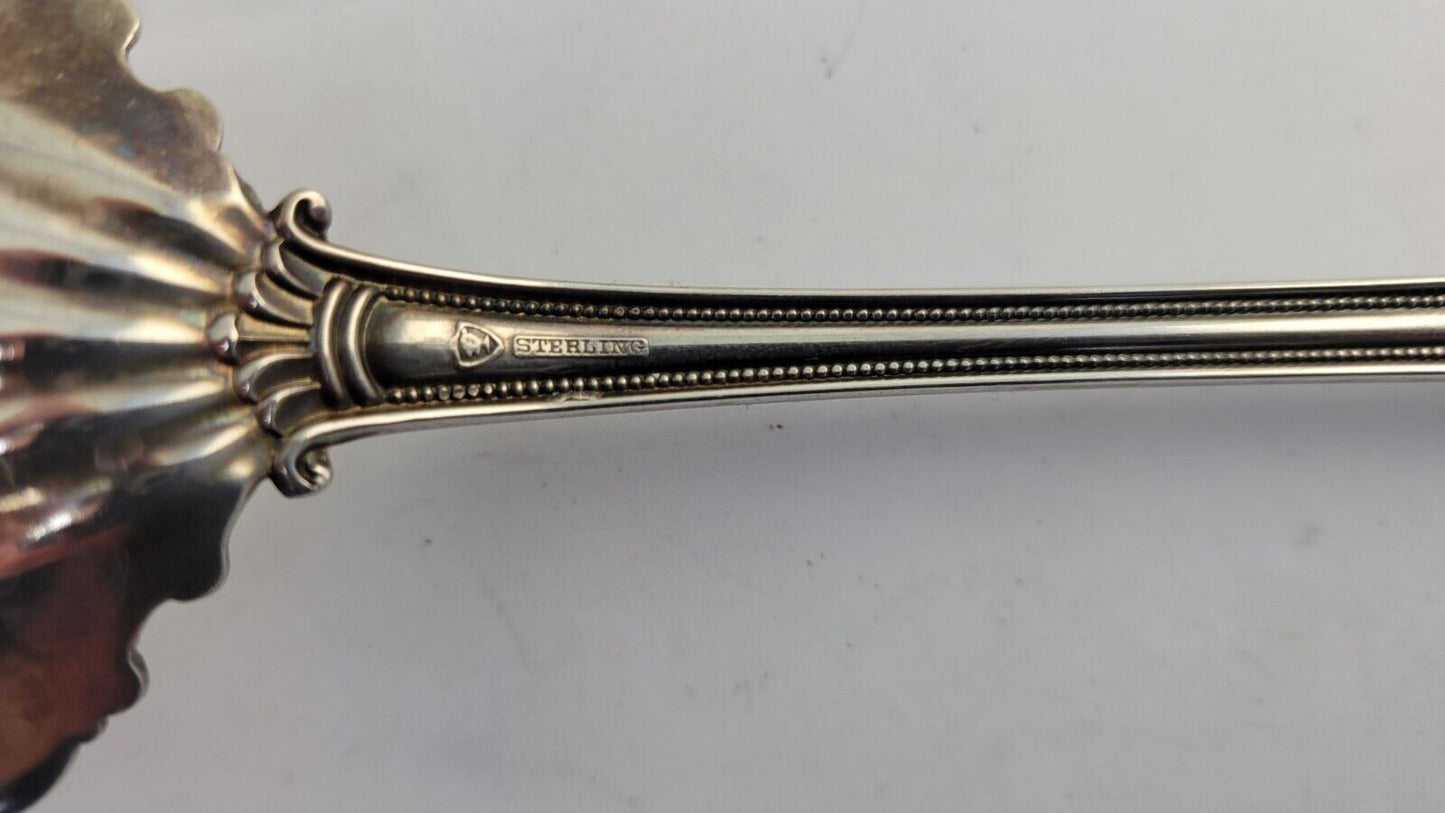 Irene by International Sterling 8 1/2" Silver Med. Cold Meat Serving Fork 2.2oz.