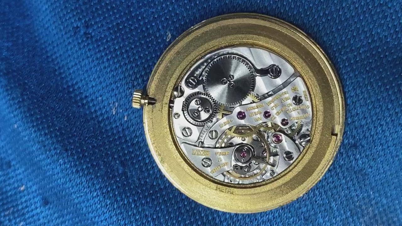 Vacheron Constantin 1003/1 Manual Wind 18k 31mm Patrimony Wristwatch 33051 - Video 1