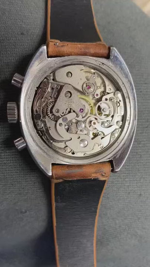 Tissot 2060 Chronograph Seastar 7734 Valjoux Grey Dial 40mm Stainless - Video 1