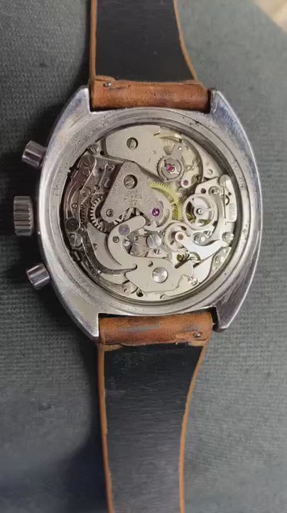Tissot 2060 Chronograph Seastar 7734 Valjoux Grey Dial 40mm Stainless - Video 1