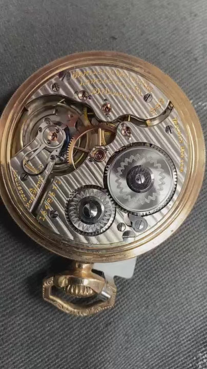 1920 Hamilton 992 OF GF Size 16 Railroad Grade 21j Pocket Watch Montgomery - Video 1