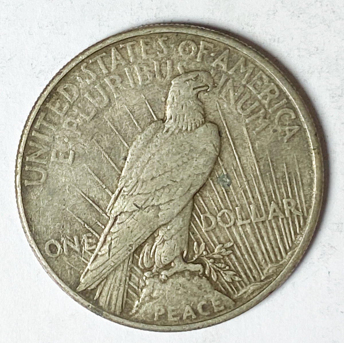 1935 Peace Dollar Philadelphia Mint 90% Silver U.S. Coin - Image 4