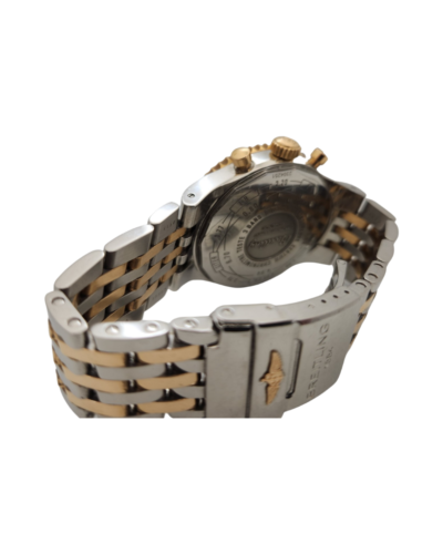 Breitling Montbrillant Legende Automatic Two Tone Watch Rose Gold C23340