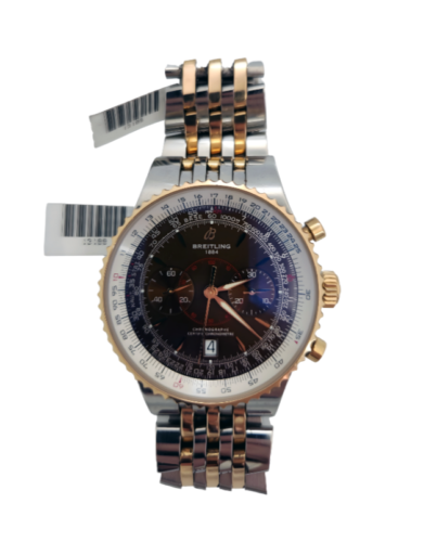 Breitling Montbrillant Legende Automatic Two Tone Watch Rose Gold C23340