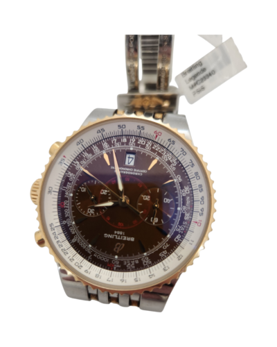 Breitling Montbrillant Legende Automatic Two Tone Watch Rose Gold C23340