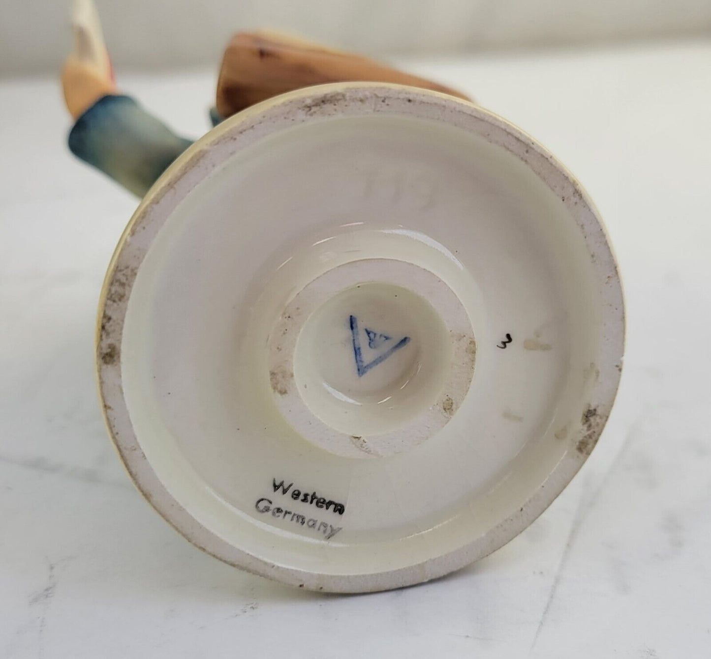 Goebel Hummel 5" Porcelain “Postman” #119 Figurine - TMK2 Tall Germany