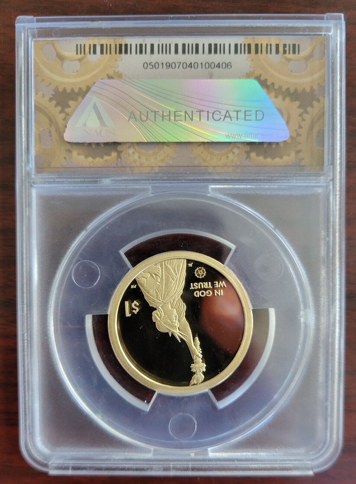 2020-S South Carolina American Innovation Dollar ANACS PR70 DCAM First Strike