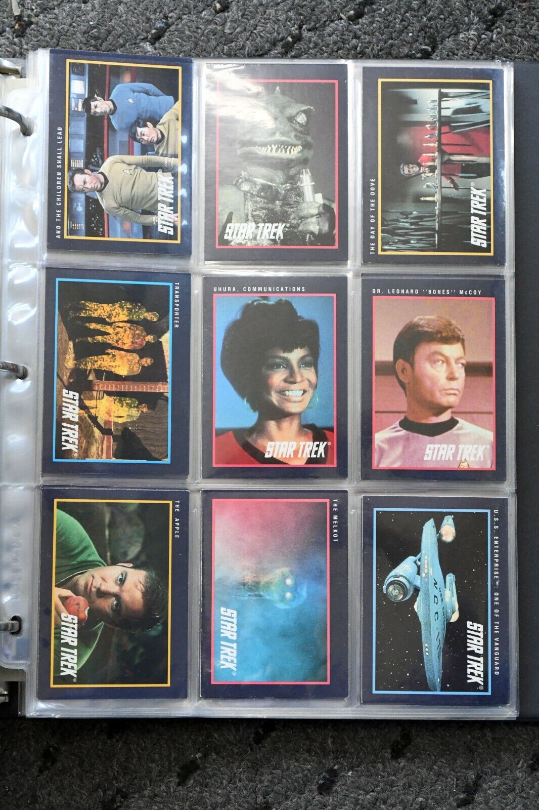 1991 25th Anniversary Star Trek 209 pc. Trading Card Set Impel Paramount