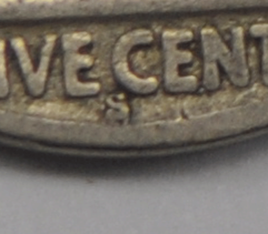 1936 S/S 5c Buffalo Nickel Five Cents Rare San Francisco FS-501
