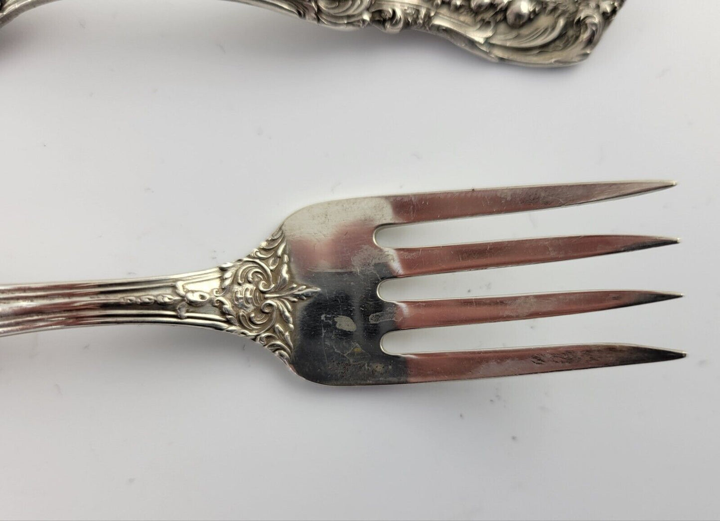 Francis I by Reed & Barton Old Mark Sterling Silver 2Pc Baby Set 1.3oz.