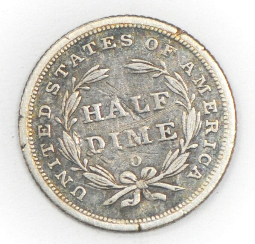 1839 O H10c Seated Liberty Silver Half Dime New Orleans