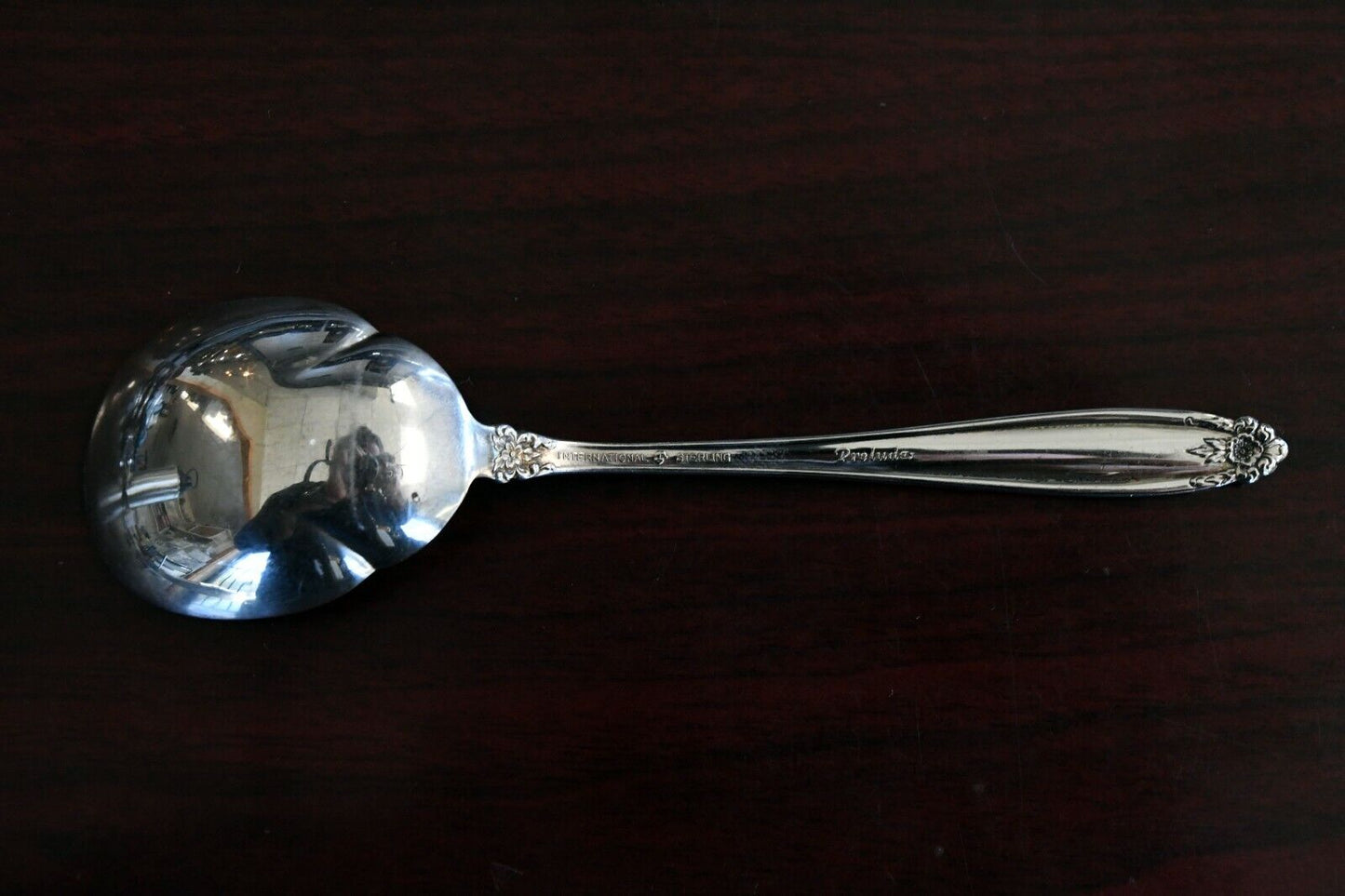 Prelude by International Sterling Silver 5 3/4" Sugar Spoon .92 oz.