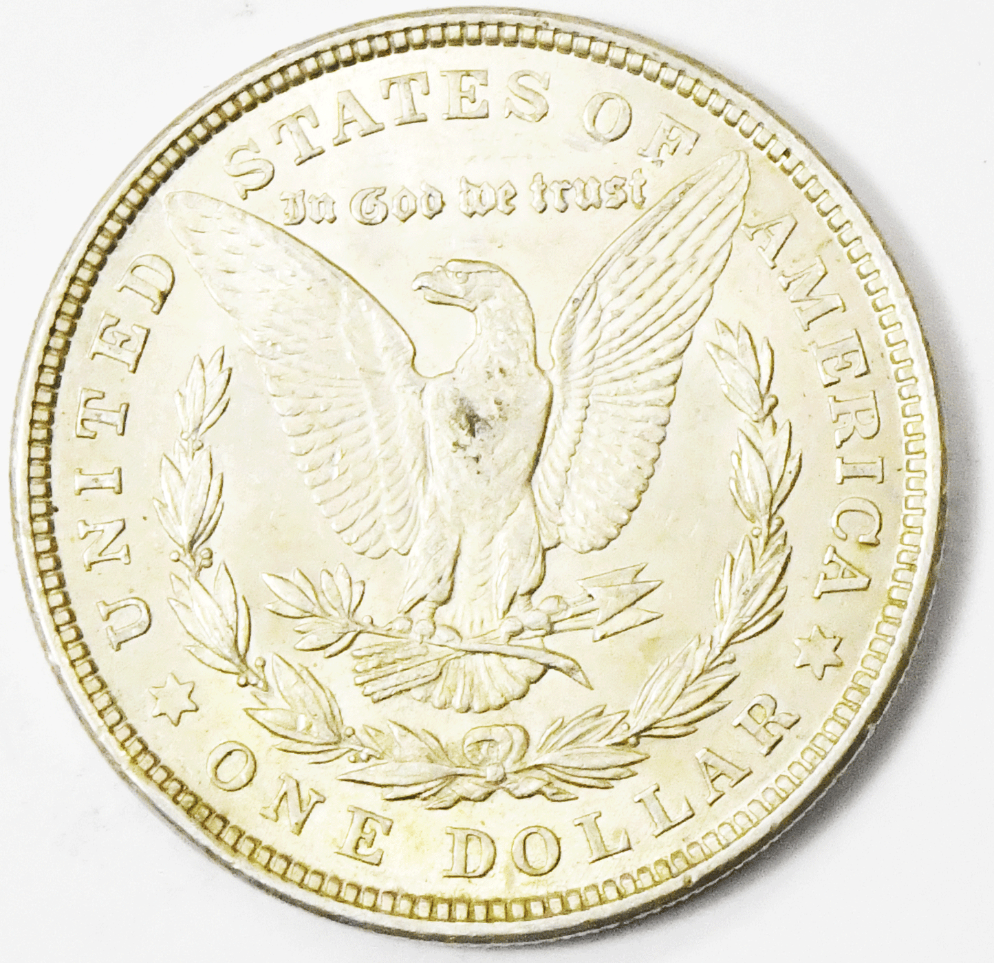 1921 $1 Morgan Silver One Dollar Philadelphia VAM 41B Pitted Reverse Top 100
