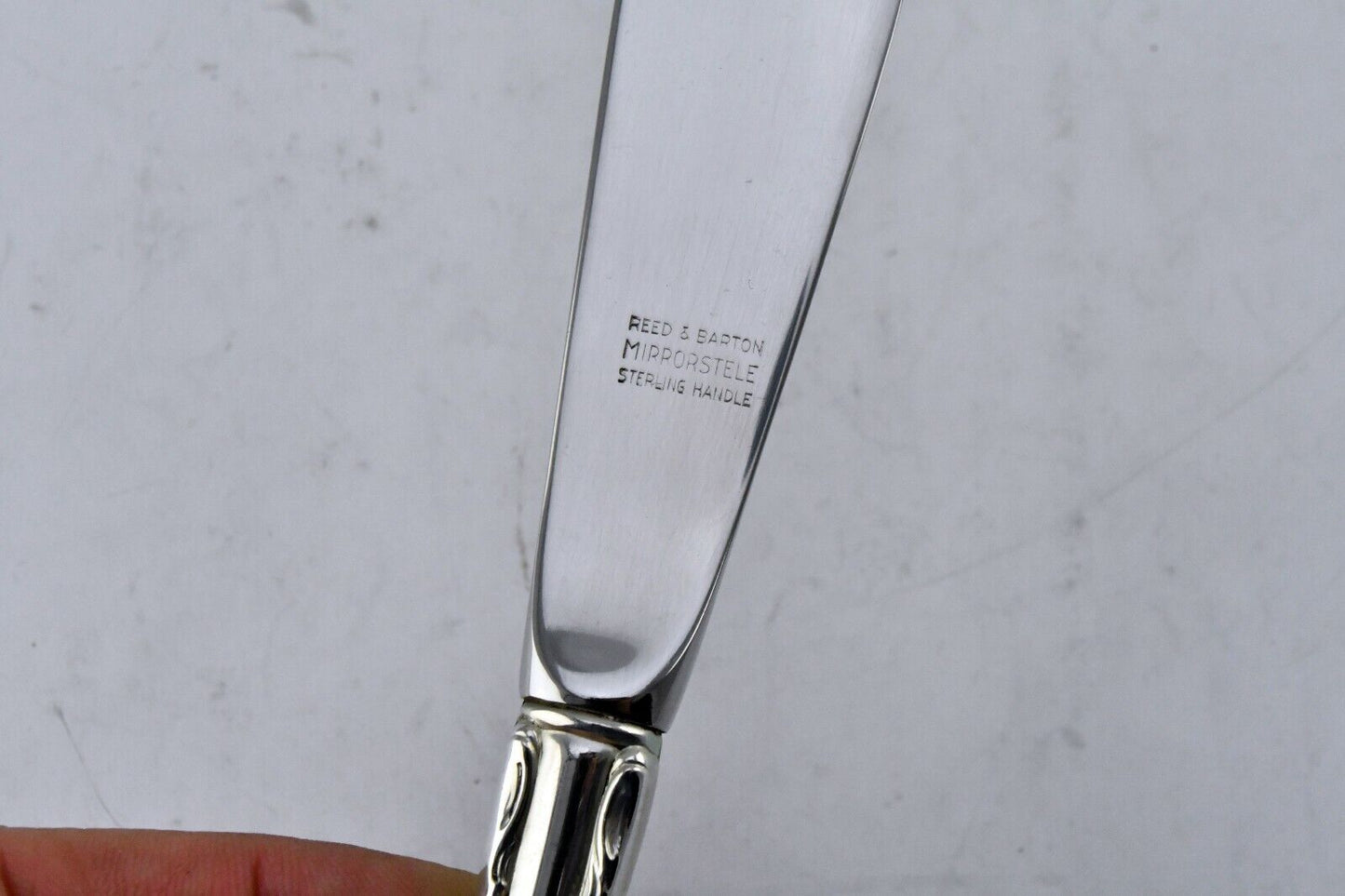 Hampton Court by Reed & Barton Sterling/Stainless 7' Master Butter Spreader