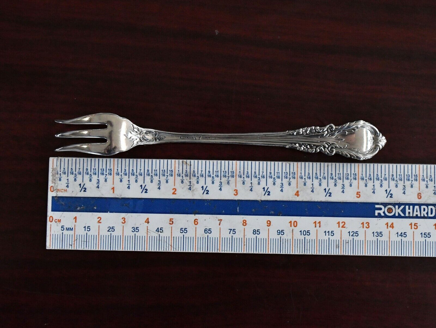 Sir Christopher by Wallace Sterling Silver 5 1/2" Cocktail/Seafood Fork .7 oz.