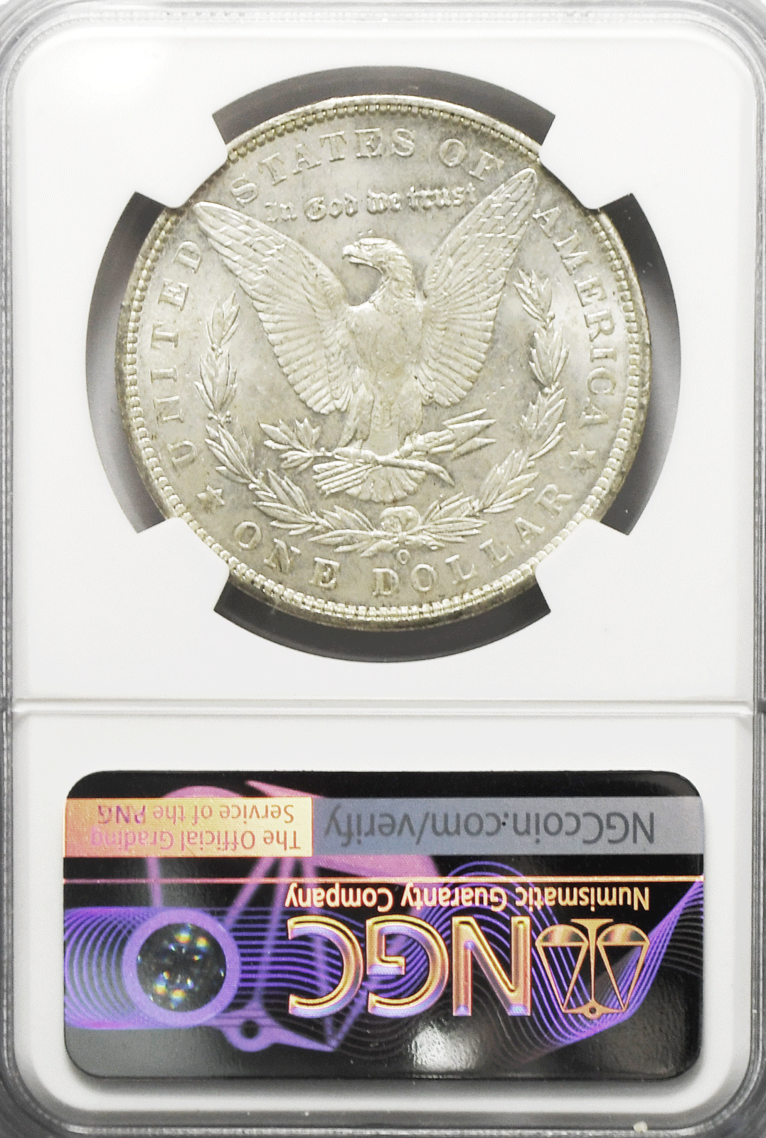1904 O $1 Morgan Silver One Dollar MS63 NGC New Orleans Brilliant Uncirculated