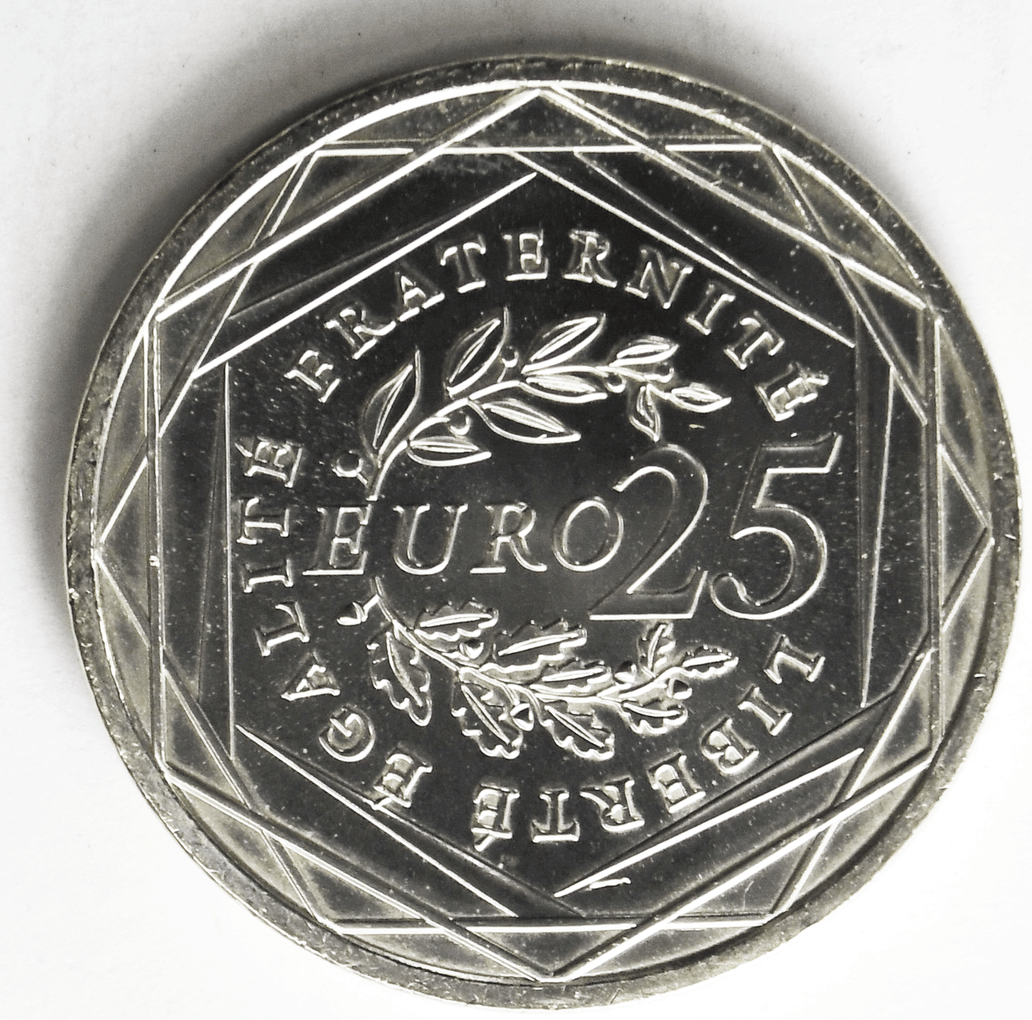 2009 France 25 Twenty Five Euro Silver Coin KM# 1581 Uncirculated