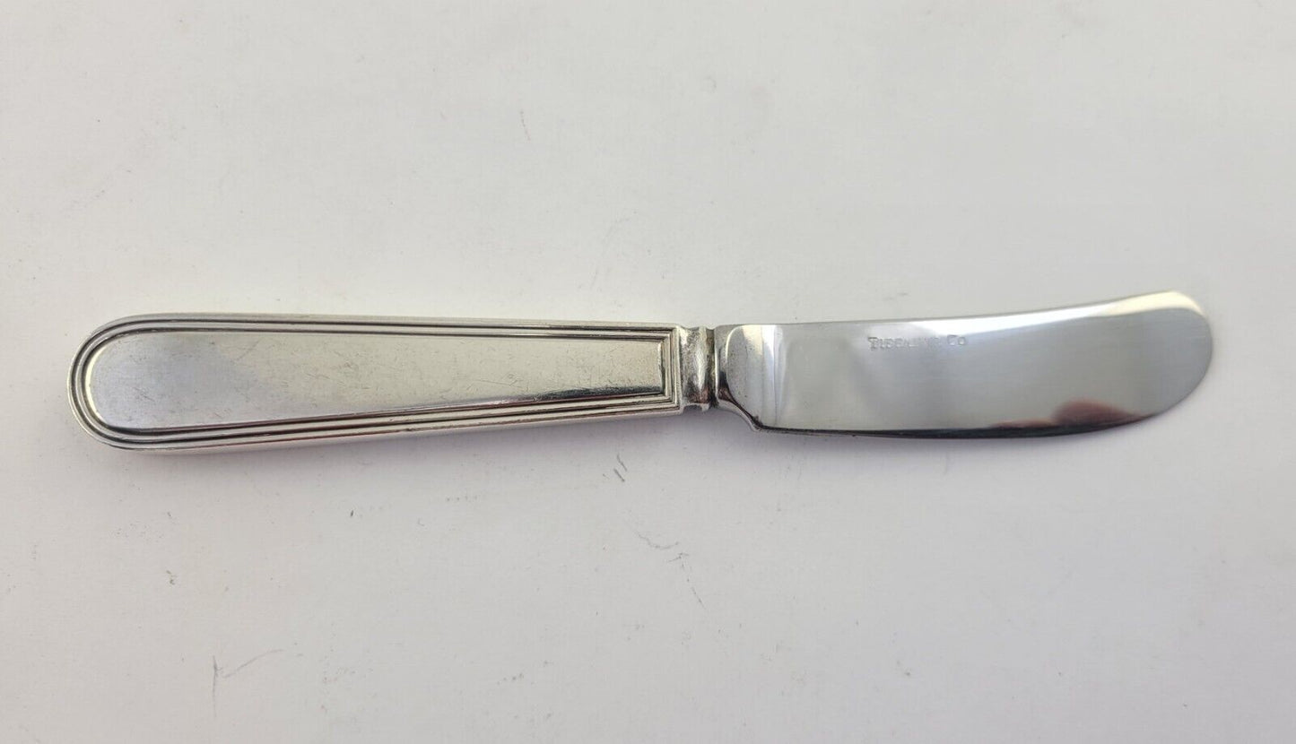 Hamilton aka Gramercy By Tiffany and Co. Sterling Hollow Butter Spreader 6 1/8"