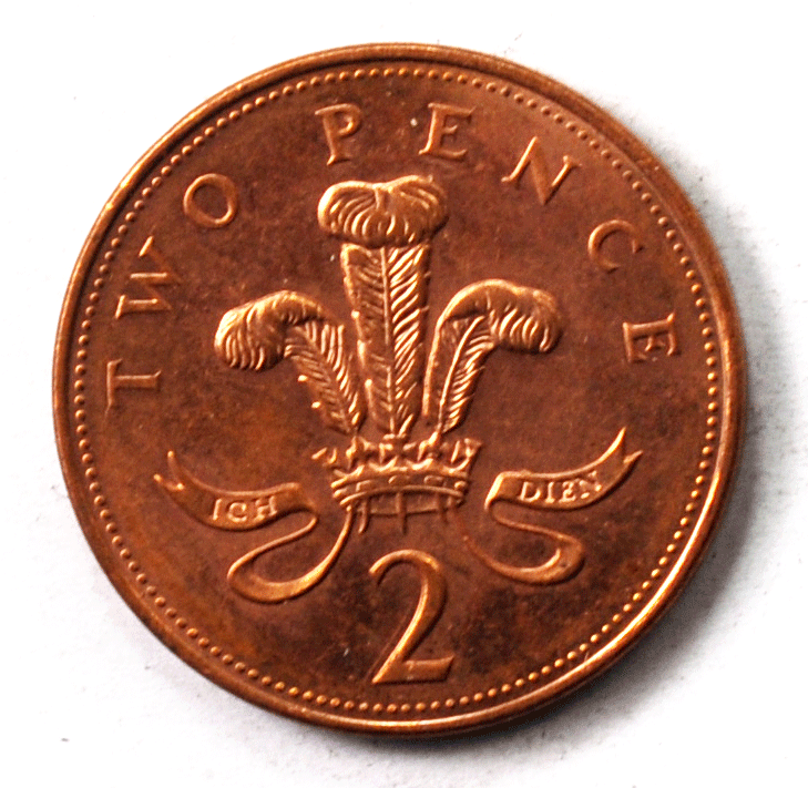 2003 Great Britain 2 Two Pence KM# 987