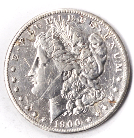 1900 O/CC $1 Morgan Silver One Dollar US Coin New OrleansVAM 8